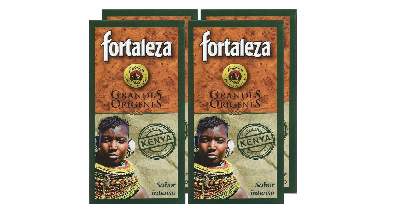¡Chollo! 4 envases de café Fortaleza grandes orígenes Kenya por sólo 8€ (antes 14,48€)