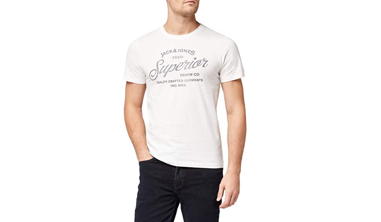 ¡Mitad de precio! Camiseta Jack & Jones  Jjejeans Print tee SS Crew Neck Noos por sólo 5,95€