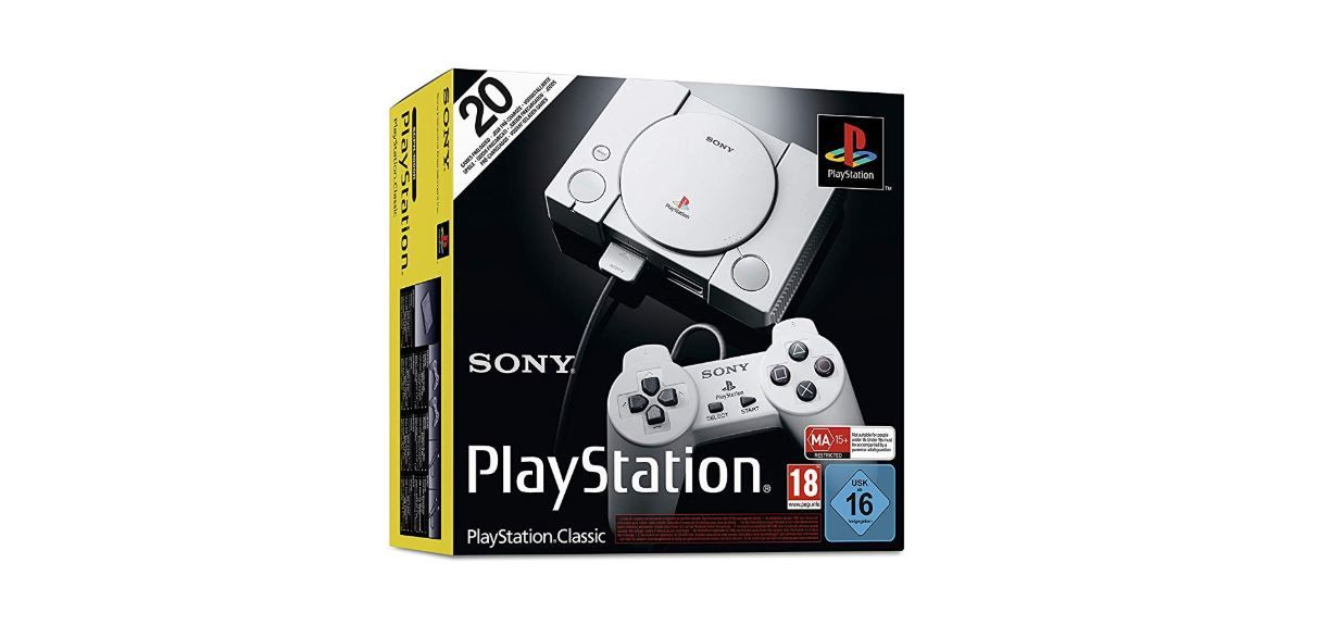 ¡Chollito! PlayStation Classic mini + 2 mandos + 20 juegos por sólo 24,99€ (PVP 59,99€)