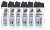 ¡Chollo! 6 envases de gel Adidas Adipure 250ml por sólo 7,93€