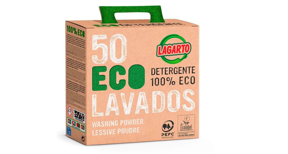 ¡Chollazo! Maleta Lagarto ecológica de 50 lavados por sólo 9,08€ (antes 30,38€)