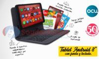 ¡Chollazo! Nueva Tablet 8" Android 8.1 GO + funda + teclado de regalo para nuevos socios OCU
