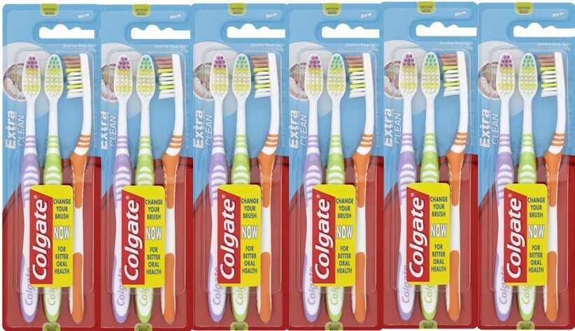 ¿Error de precio? 18 cepillos de dientes Colgate Palmolive Extra Clean por sólo 1,73€
