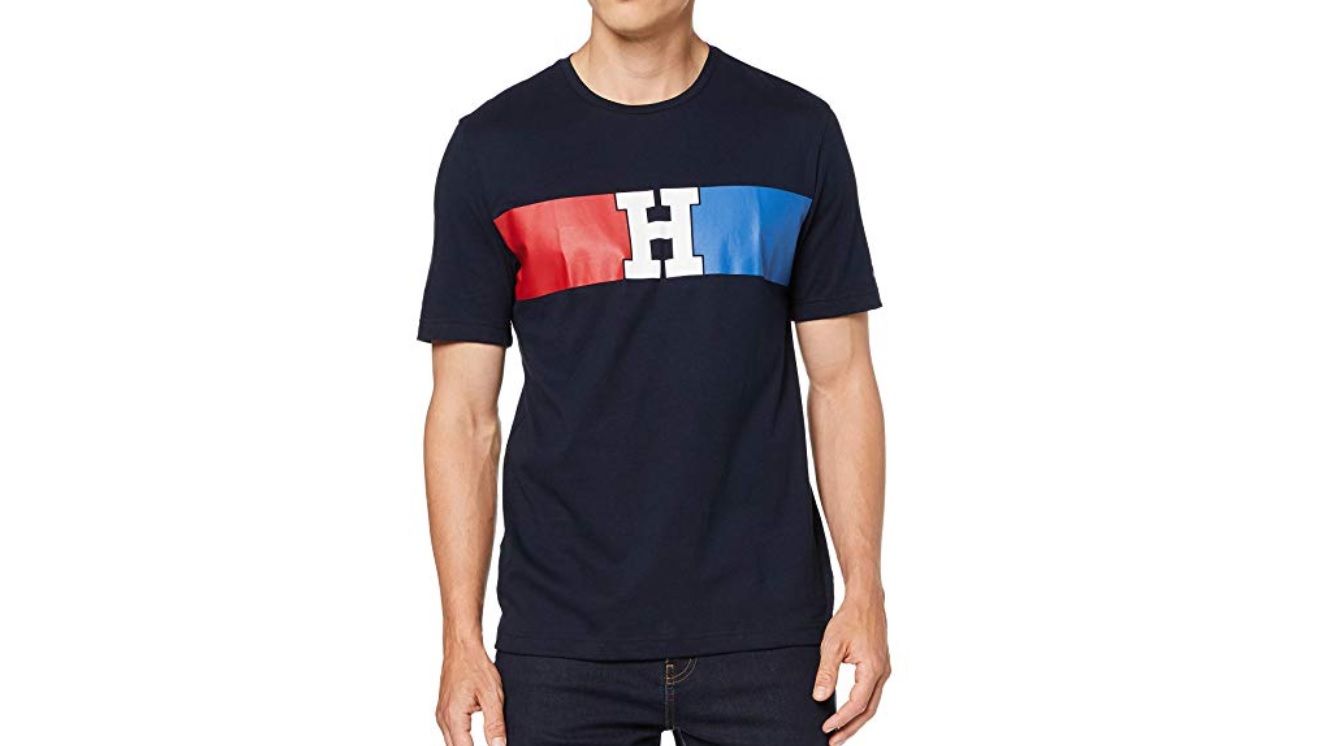 ¡Chollo! Camiseta Tommy Hilfiger Heather Graphic Relax Fit Tee por sólo 16€ (antes 36,84€)