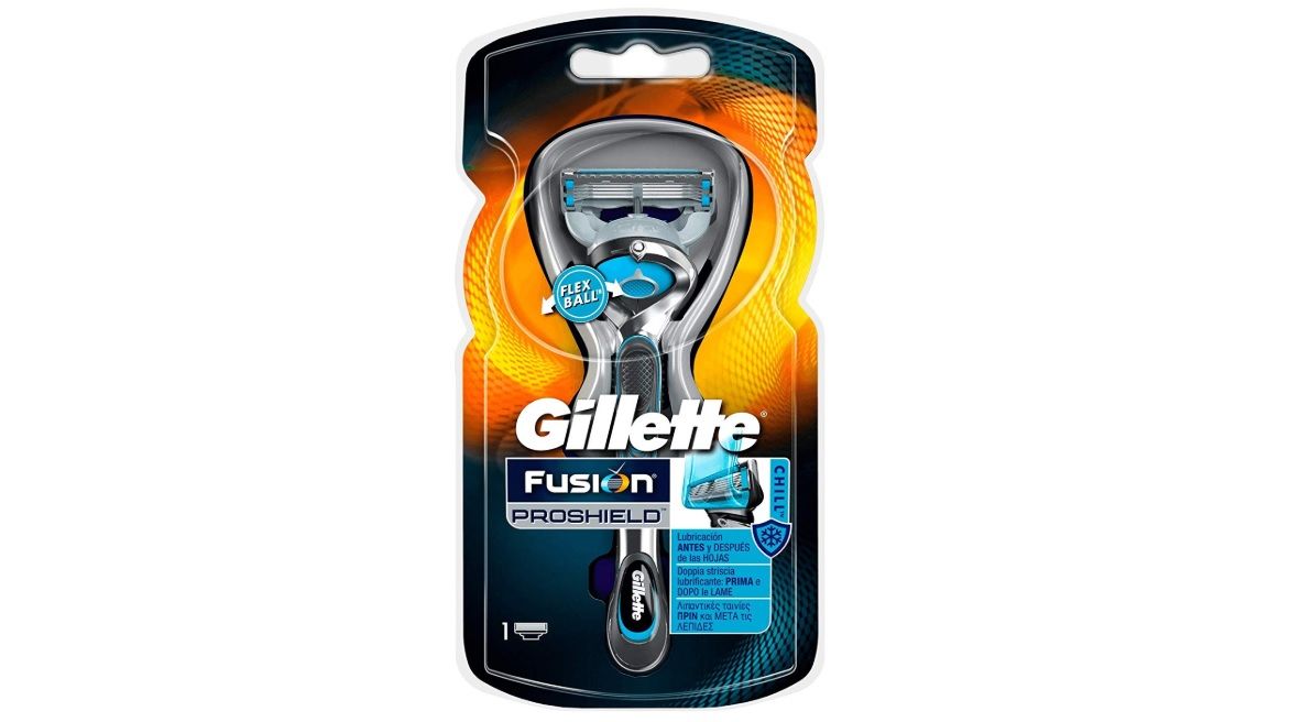 ¡Más chollazos en Gillette! Maquinilla Gillette Fusion ProShield Chill por sólo 4€ (antes 9,95€)