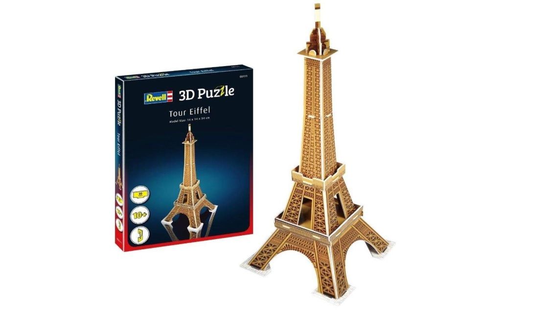 ¡Chollazo! Puzzle Torre Eiffel 3D de Revell por sólo 4,99€ (antes 12€)
