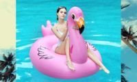 ¡Cuponazo 50% Amazon! Flotador Flamenco gigante 170 cm por sólo 16,49€ (Antes 32,99€)