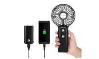 ¡Chollo! Mini ventilador portátil con powerbank de 5.200mAh por sólo 6,99€