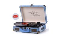¡Chollo! Tocadiscos Bluetooth estilo vintage con grabación por sólo 47,9€ (Antes 68,99€)