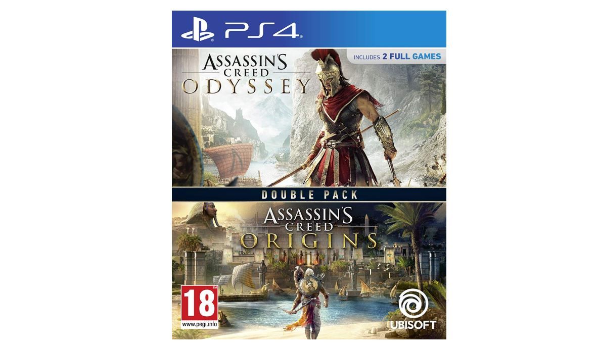 Pack: Assassin’s Creed Odyssey + Assassin’s Creed Origins PS4