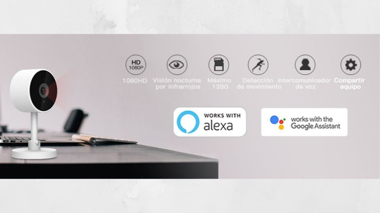 ¡Chollo! Camara de Vigilancia compatible con Alexa por sólo 19€ en Amazon