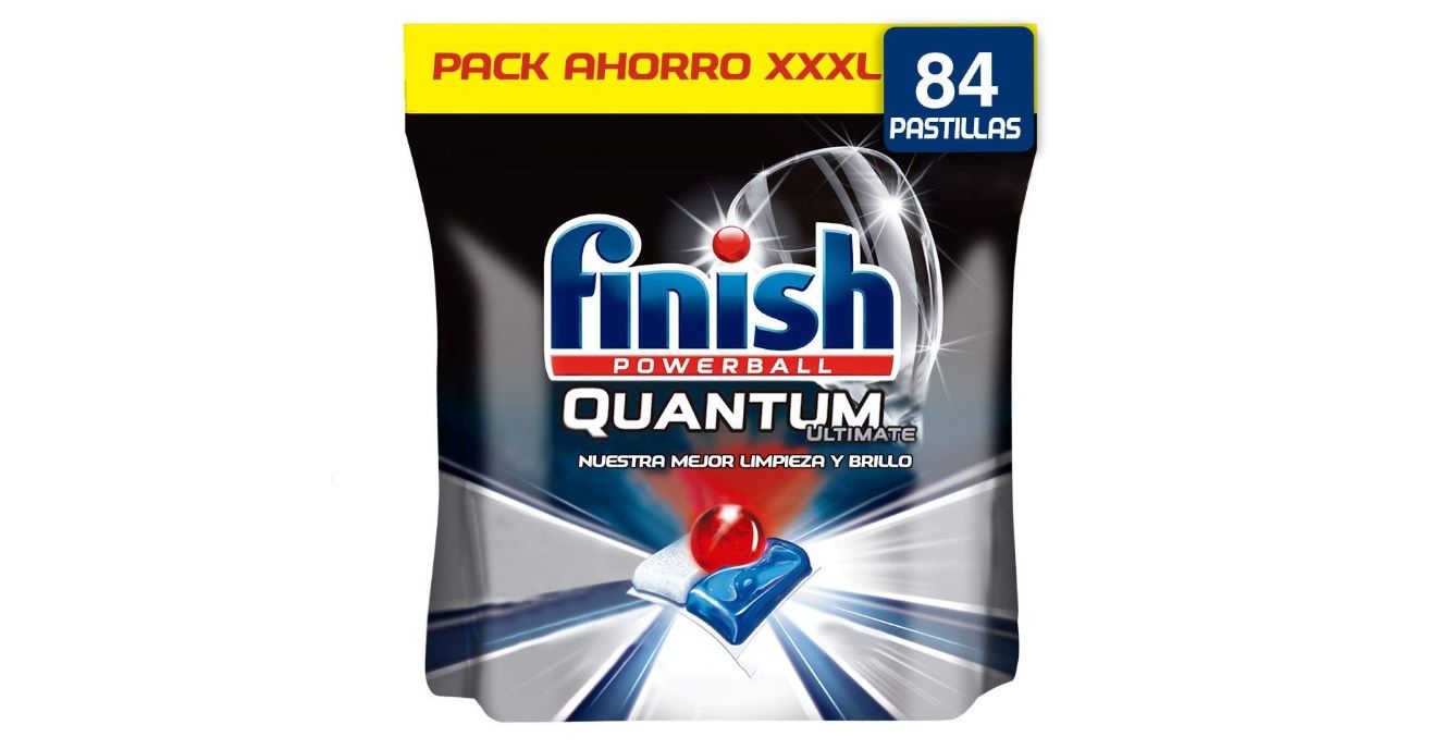 80 pastillas Finish Quantum Ultimate (Con compra recurrente)