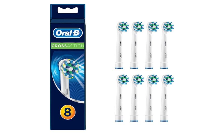 Pack de 8 cabezales Oral-B Cross Action