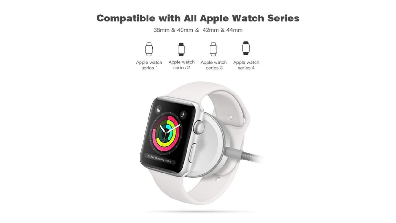 ¡Chollo! Cargador compatible con Apple Watch [certificado por Apple] por sólo 14,99€ (Antes 24,99€)