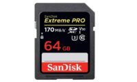 Tarjeta de memoria SD SanDisk Extreme PRO de 64 GB
