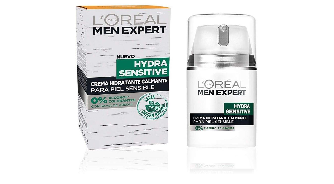 Crema hidratante para hombres L'Oréal Paris Men Expert Hydra Sensitive