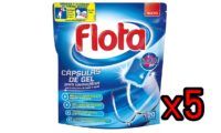 ¡Chollazo! 5 paquetes de 20 cápsulas para lavavajillas Flota por sólo 3,95€ (antes 23,38€)