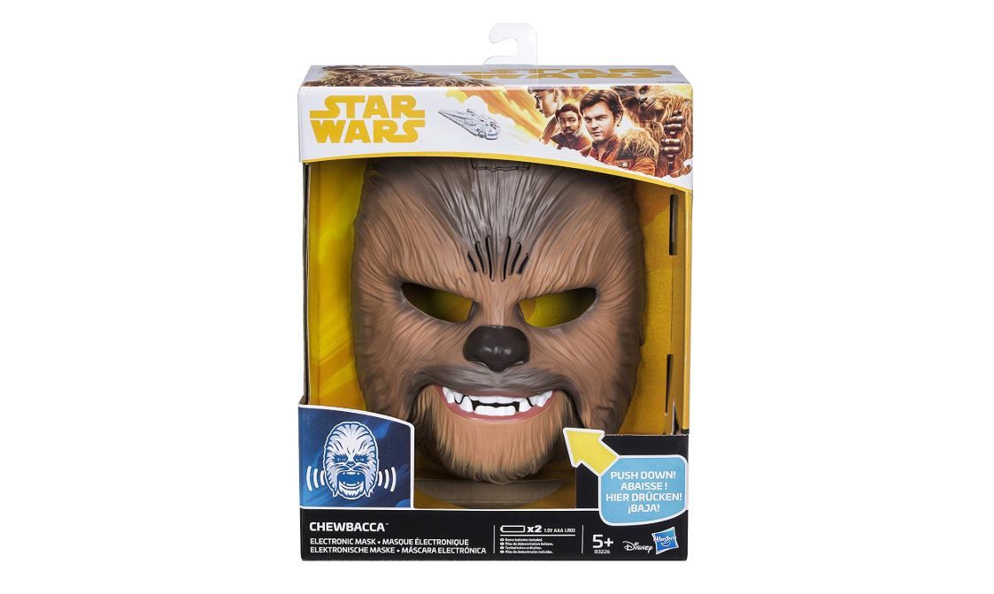 ¡Chollo! Máscara electrónica Chewbacca Star Wars B3226 por sólo 29€ (PVP 69€)