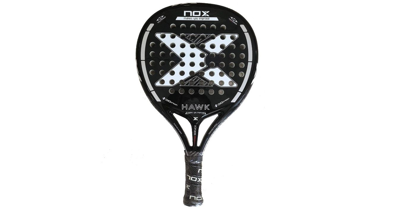 ¡Oferta del día! Pala Nox Hawk Black Edition 2019 por sólo 109,95€ (PVP 269€)