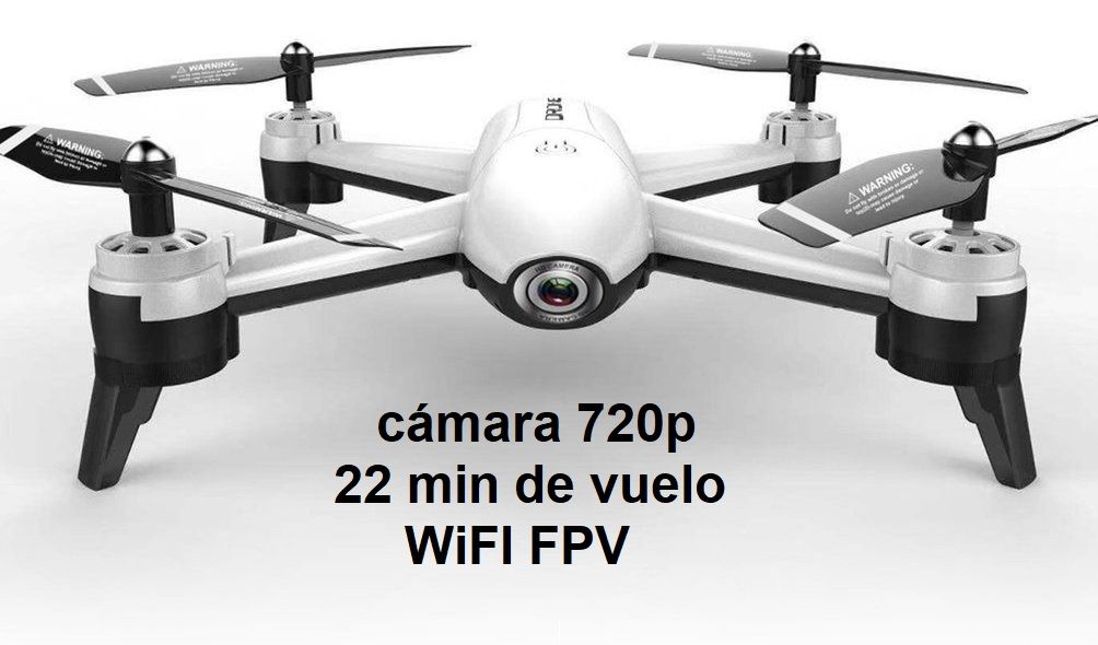¡Chollo 11.11! Drone SG106 720p FPV 22 min de vuelo sólo 23,99€