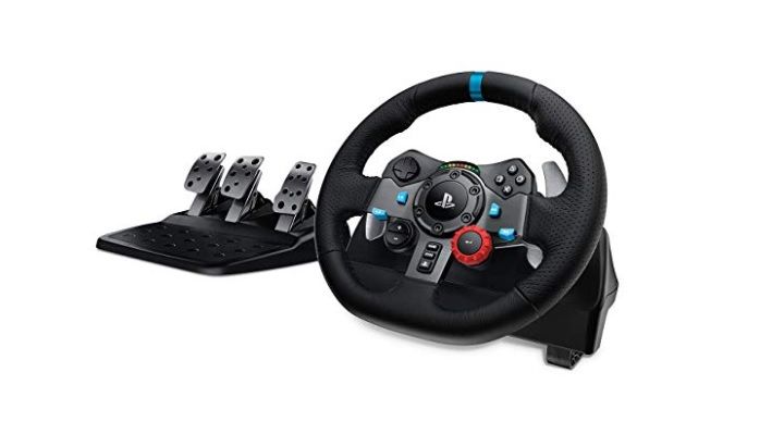 Volante Logitech Driving Force G29 para PS5, PS4, PC (disponible en PcComponentes y Amazon)