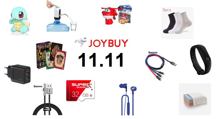 Mini precios en el 11.11 de Joybuy desde 0,20€ ¡Cupones muy limitados!