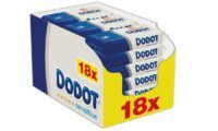 ¡Chollo! 18 paquetes de toallitas Dodot sensitive por sólo 19,99€ (antes 27,98€)