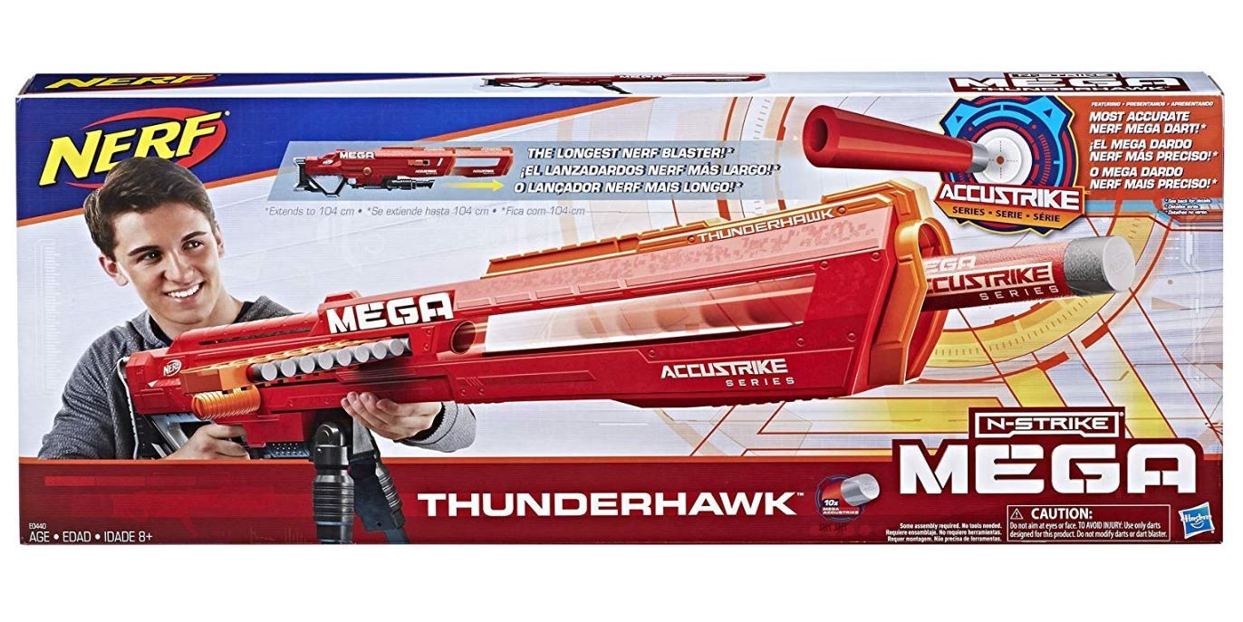 ¡Chollo! Lanzador Nerf N-Strike Mega Thunderhawk por sólo 27€ (PVP +65€)