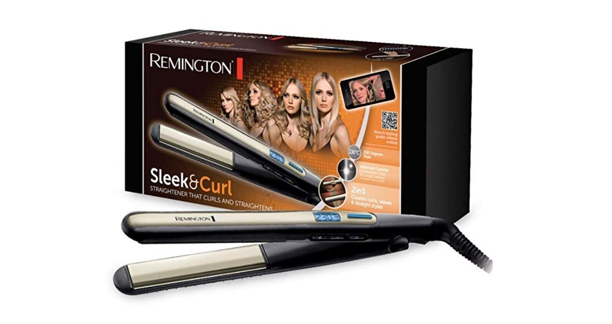 ¡Chollo! Plancha de pelo Remington Sleek & Curl S6500 por sólo 23,53€ (antes 42,35€)