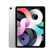 Apple iPad Air 2020 (de 10,9 Pulgadas, con Wi-Fi + Cellular y 64 GB) - Plata (4.ª generación)