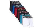 ¡Sólo talla L! Pack 12 boxer FM London Button Fly por 16,99€ (antes 33€)