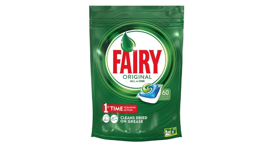 ¡Mitad de precio! Fairy Original All In One 60 cápsulas por sólo 6,68€ al tramitar pedido