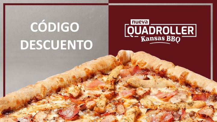 Nueva Telepizza Quadroller Kansas BBQ desde 7€ con código