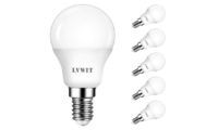 ¡Chollo! 6 Bombillas LED E14 5W LVWIT por sólo 5,99€ (PVP 11,99€)