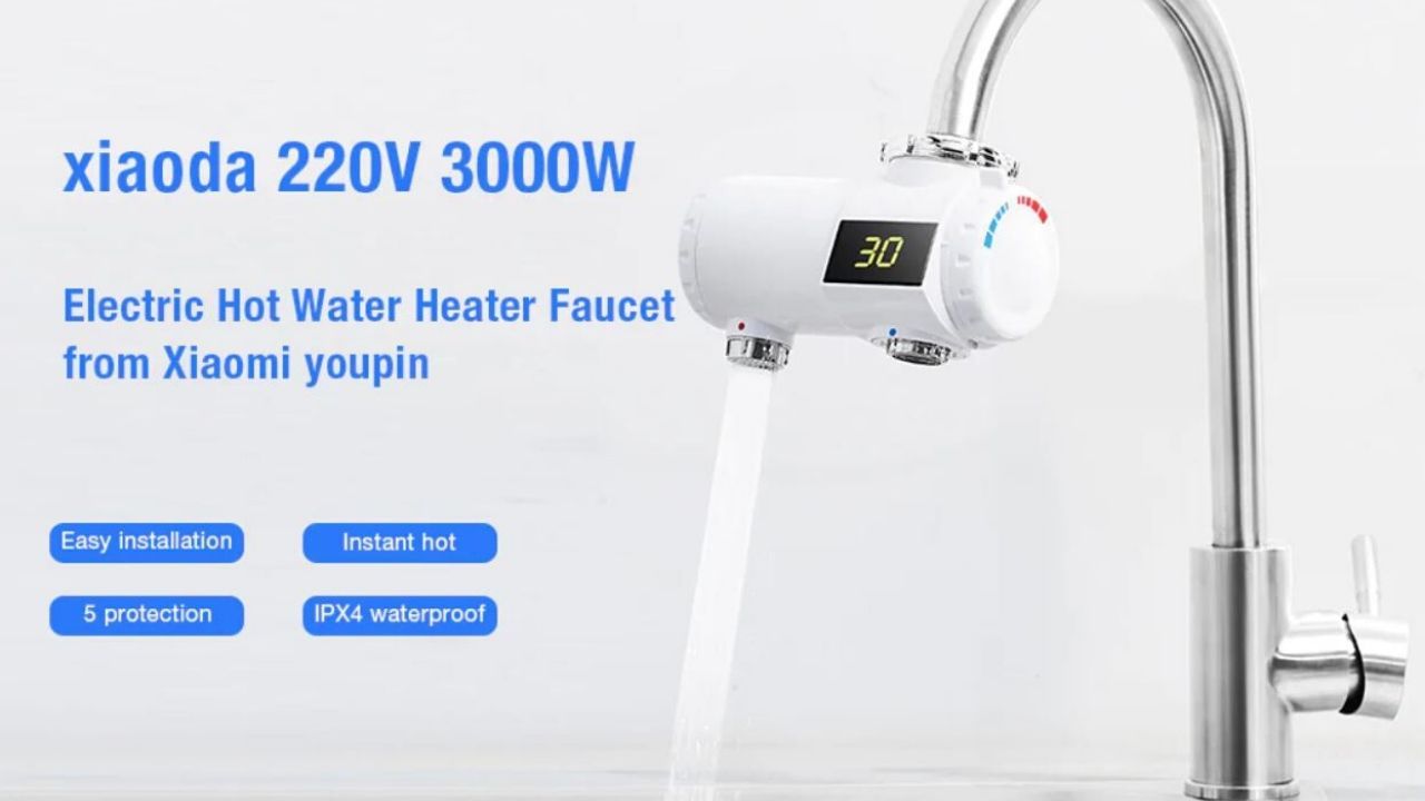 ¡Chollo! Calentador agua de grifo Xiaomi Youpin por sólo 23€