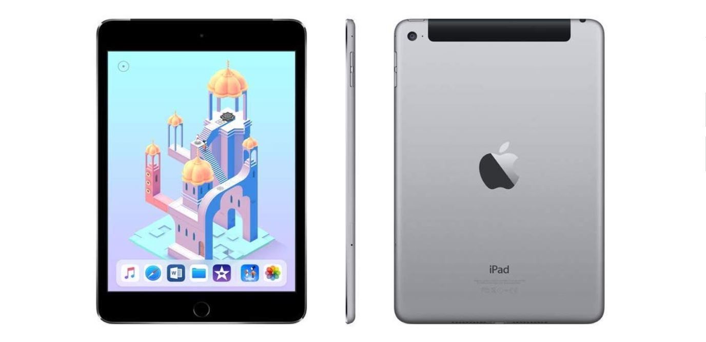 ¡Chollo! Apple iPad mini 4 (Wi-Fi, Cellular, 128GB) por sólo 361€ en Amazon