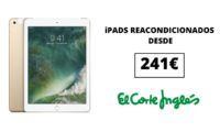 ¡Chollo! iPads reacondicionados a precio de ganga en El Corte Inglés