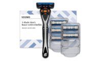 ¡Chollo! Maquinilla de afeitar de cinco hojas para hombre con 6 recambios por sólo 5,48€