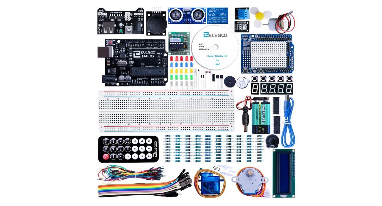 ¡Chollo flash! Kit Iniciación al Arduino Elegoo KIT-003 por sólo 20,38€ (Antes 31,99€)