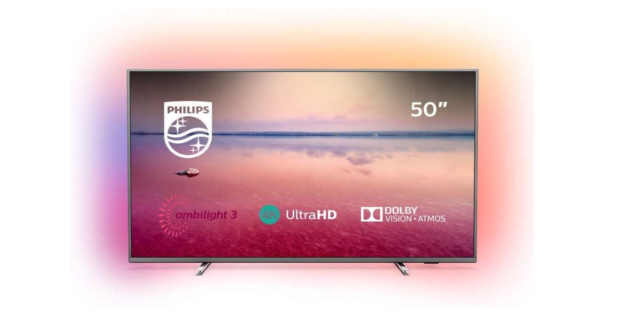 ¡Chollo! Televisor Philips 6700 Series 50" 4K Ultra HD Smart TV por sólo 395€ (PVP 469€)