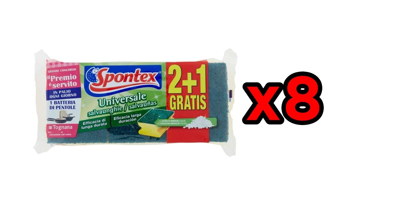 ¡Chollo! 24 estropajos salvauñas de Spontex por sólo 8€ (antes 14,88€)