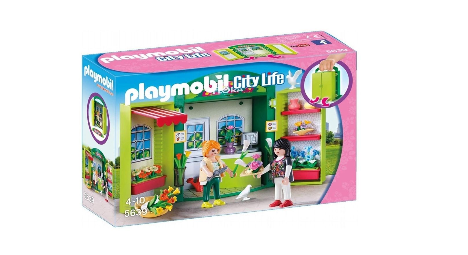 ¡Chollo! Cofre tienda de flores de Playmobil por sólo 11,17€ (antes 22,99€)
