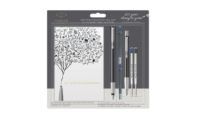 ¡Mitad de precio! Set Parker con una pluma estilográfica, un bolígrafo y un cuaderno A6 por sólo 13,45€ (antes 26,95€)