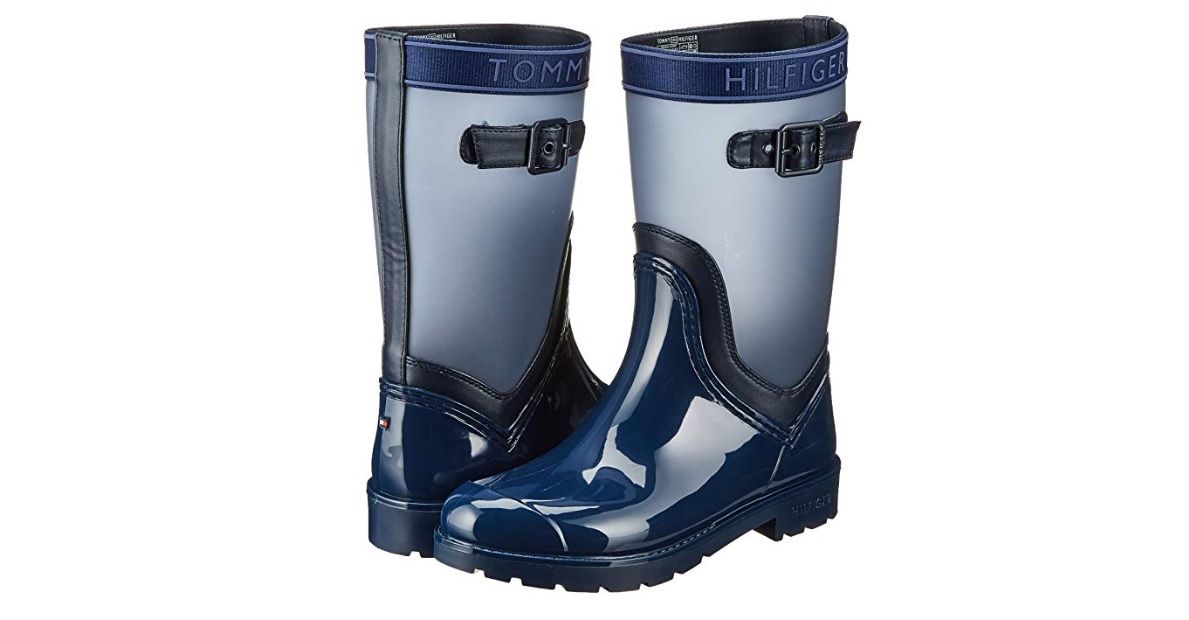 ¡Chollazo! Botas Tommy Hilfiger Translucent Detail Rain Boot por sólo 39,40€ (antes 99,90€)