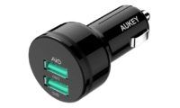 ¡Chollo! Cargador de coche Aukey 24W 2xUSB por sólo 5,99€ con cupón de descuento