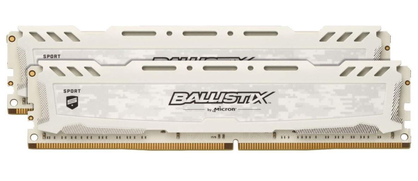 ¡Chollo! Memoria RAM Crucial Ballistix Sport LT 16 GB (8 GB x 2) por sólo 59,99€ (Antes 82€)