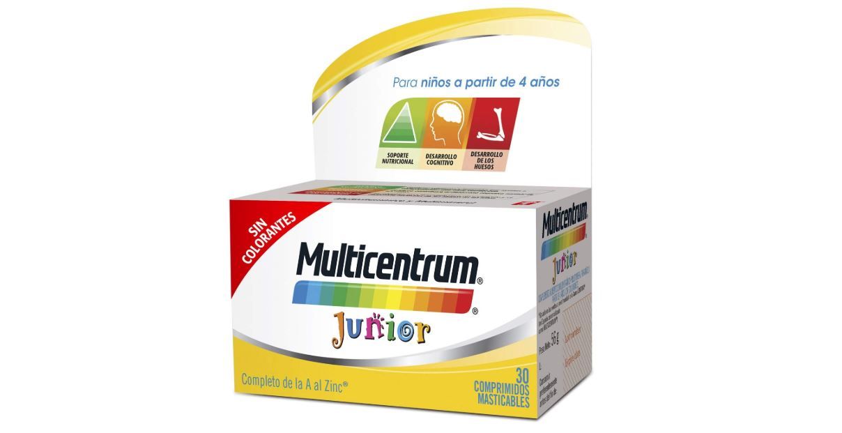 30 comprimidos Multicentrum Junior