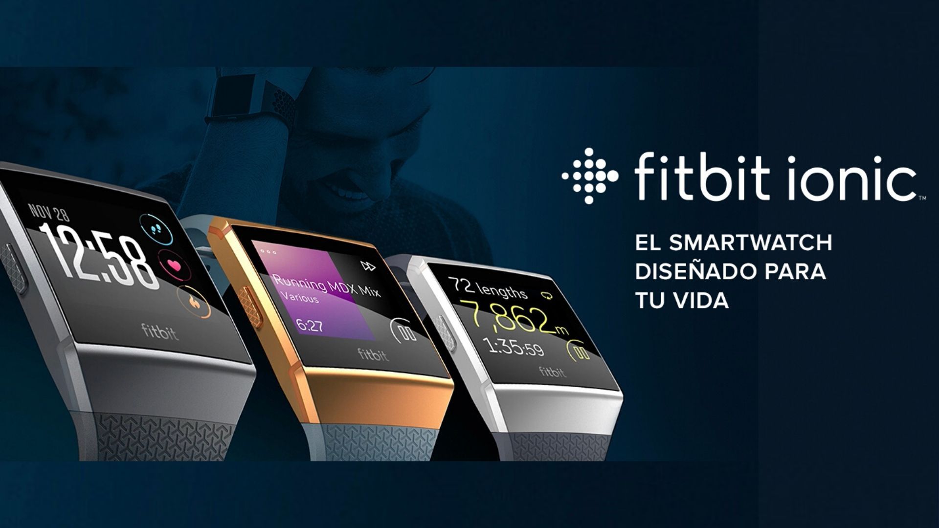 ¡Chollo! Smartwatch Deportivo Fitbit Ionic (IP68, bluetooth, wifi, NFC, GPS) por sólo 149€ (PVP 199,95€)