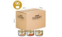 ¡Chollo! Pack de 96 latas de dados en salsa para gatos de Gourmet Gold por sólo 31,59€ (antes 61,62€)