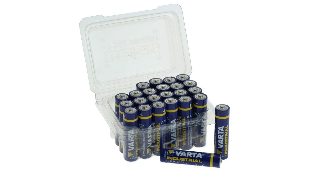 ¡Chollazo! Pack de 24 pilas AAA Varta Industrial LR03 por sólo 7,99€ (antes 17,94€)